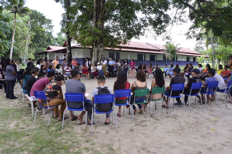 Prevenção da gravidez na adolescência na ilha João Pilatos na comunidade Igarapé Grande