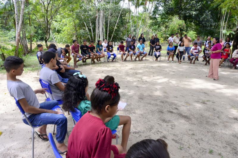 Prevenção da gravidez na adolescência na ilha João Pilatos na comunidade Igarapé Grande