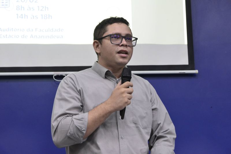 2° Encontro Municipal de Saúde Mental de Ananindeua no auditório da faculdade Estácio