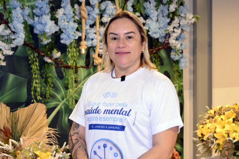 2° Encontro Municipal de Saúde Mental de Ananindeua no auditório da faculdade Estácio