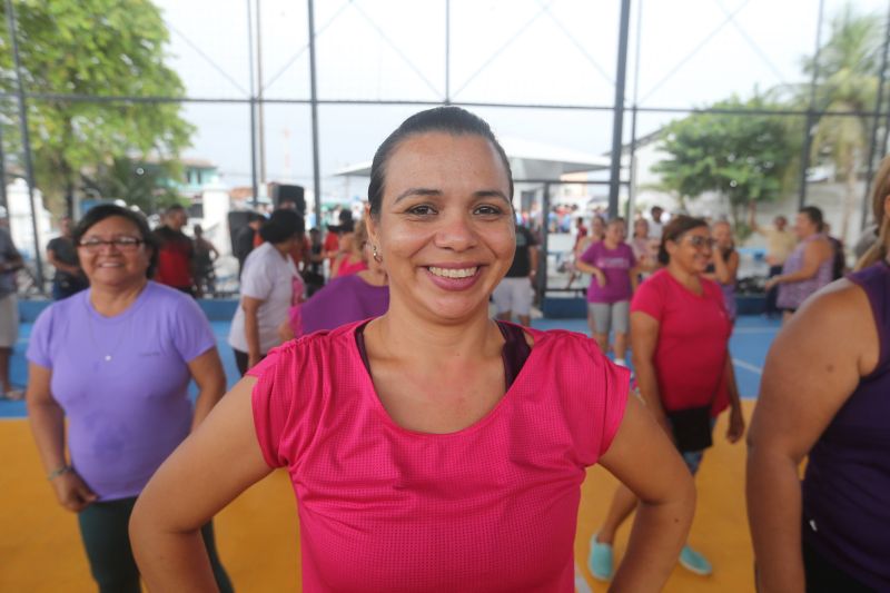 Abertura do Projeto Bom de Bola Bom Escola na praça Tancredo Neve bairro Cidade Nova