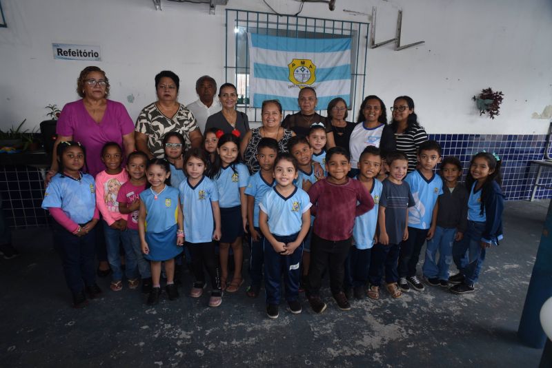 Homenagem a Cleucydia na EMEF Clodomir de Lima Begot