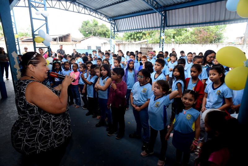 Homenagem a Cleucydia na EMEF Clodomir de Lima Begot