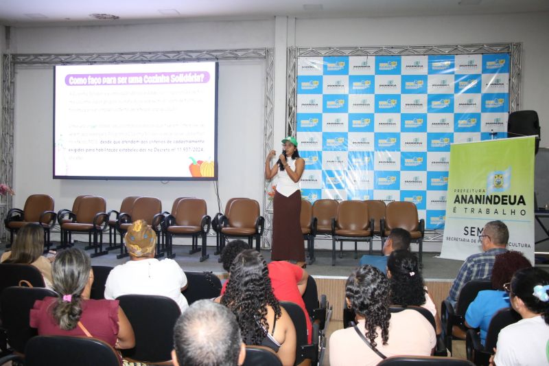 Apresentação do Plano Municipal de Segurança Alimentar e Nutricional da Semupa