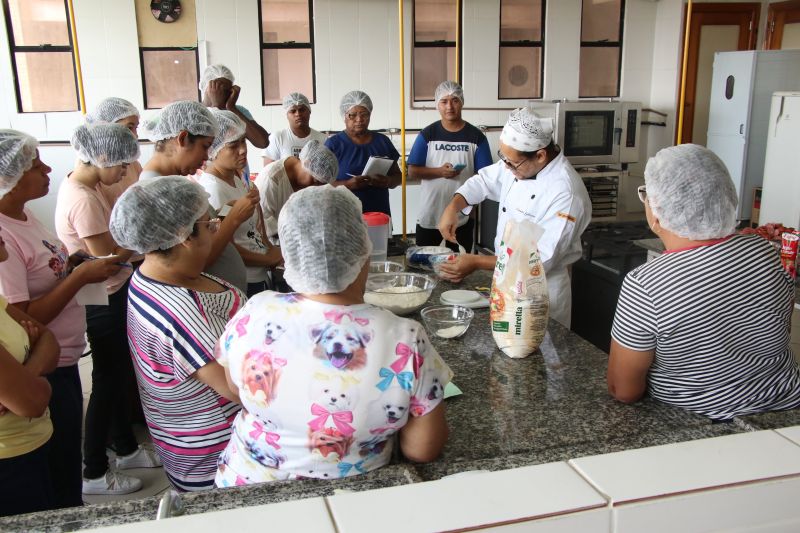 Oficina com Empreendedorismo de pizza na Cop 30