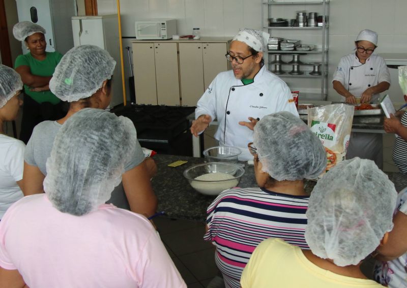 Oficina com Empreendedorismo de pizza na Cop 30