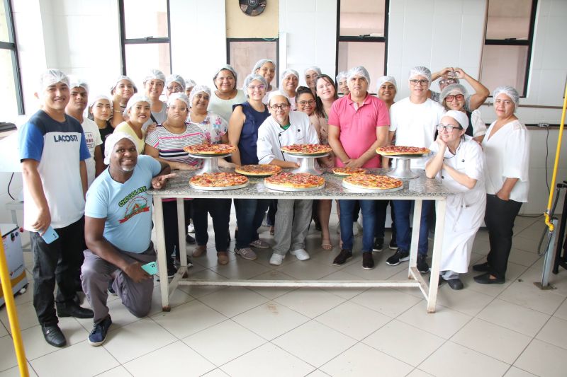 Oficina com Empreendedorismo de pizza na Cop 30