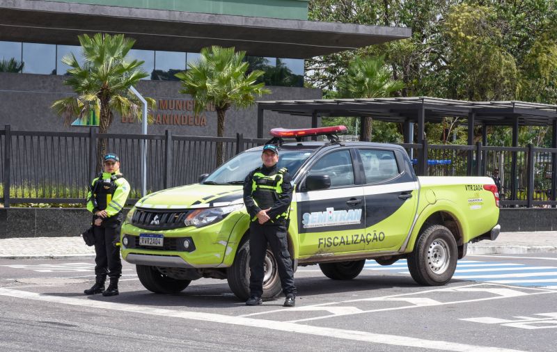 Imagem na faixa no Parque Cultural Vila Maguary e Estrada do Aurá