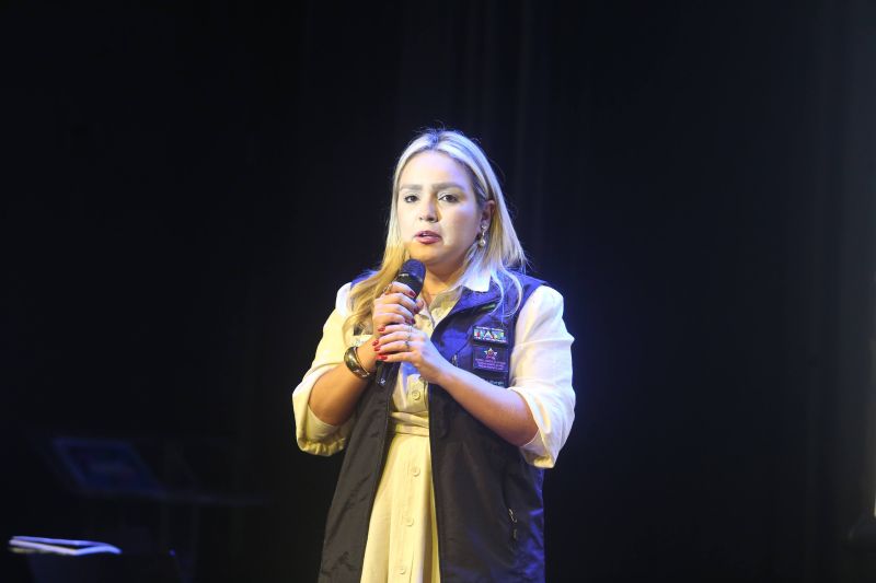 Abertura do Projeto Equatorial , com energia da saúde em movimento no teatro Municipal de Ananindeua