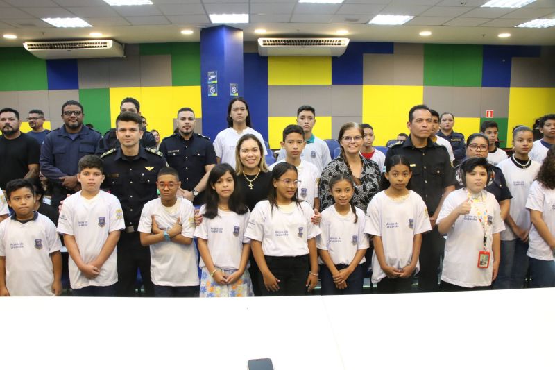 Projeto Anjos da Guarda com primeira aula inaugural.