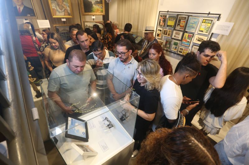 Vernissagem da Exposição Jorge Granhen, vida e arte