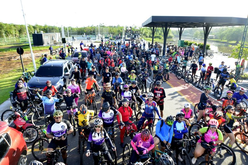 Ciclotur no Parque Vila Maguary