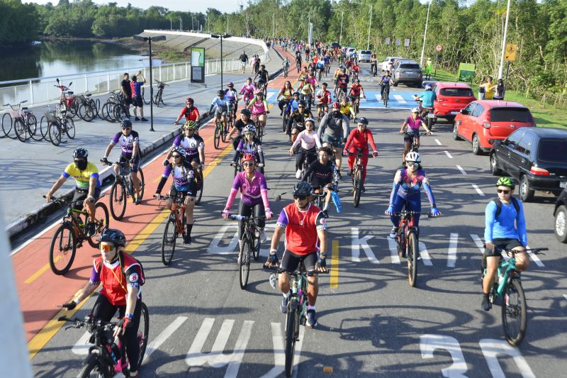 Ciclotur no Parque Vila Maguary