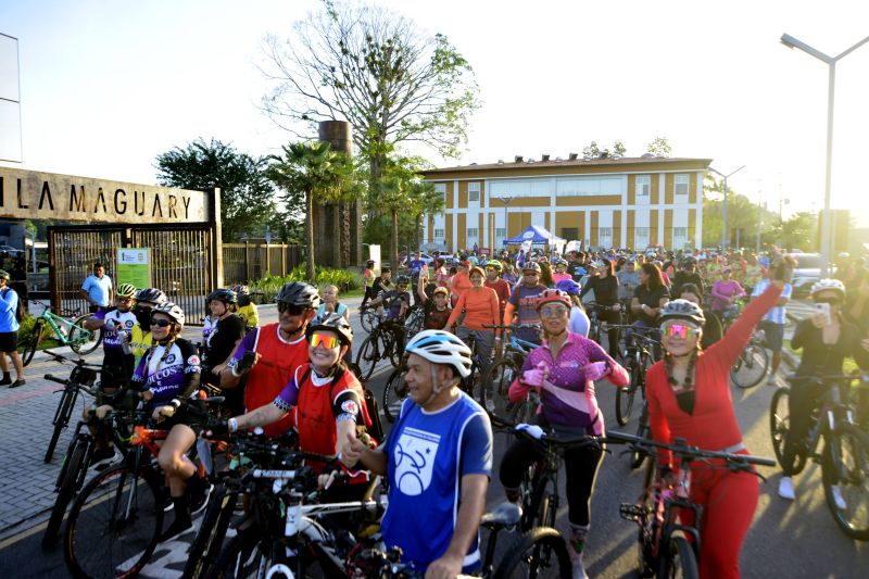Ciclotur no Parque Vila Maguary