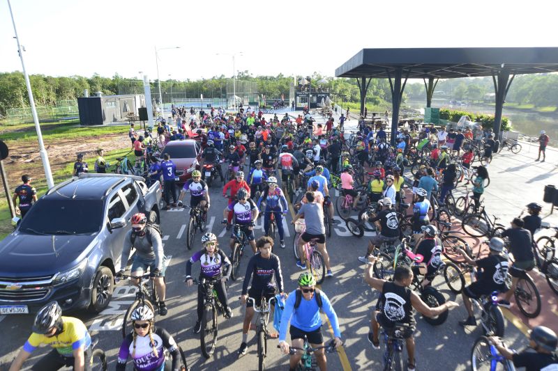 Ciclotur no Parque Vila Maguary