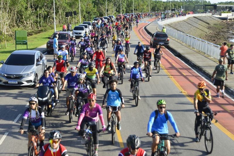 Ciclotur no Parque Vila Maguary
