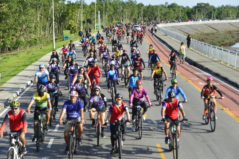 Ciclotur no Parque Vila Maguary