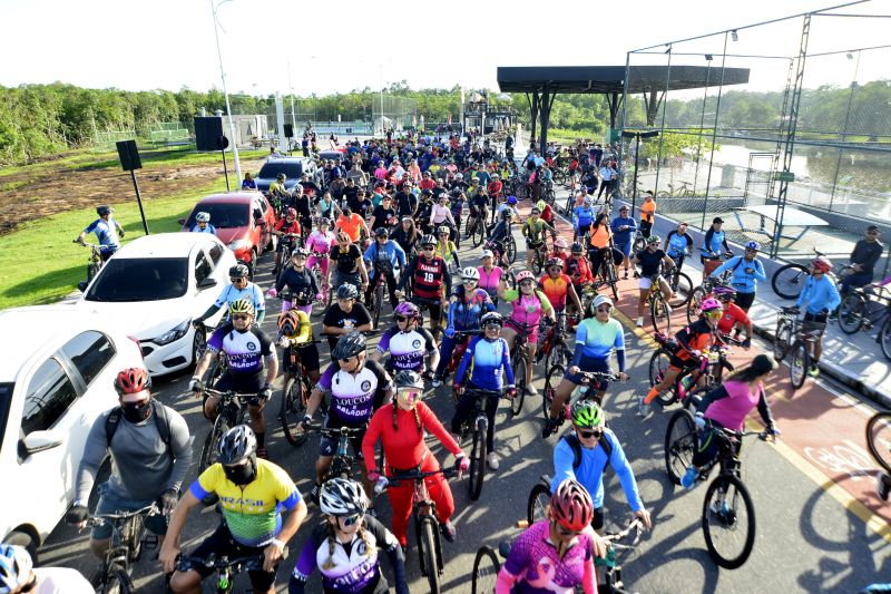 Ciclotur no Parque Vila Maguary