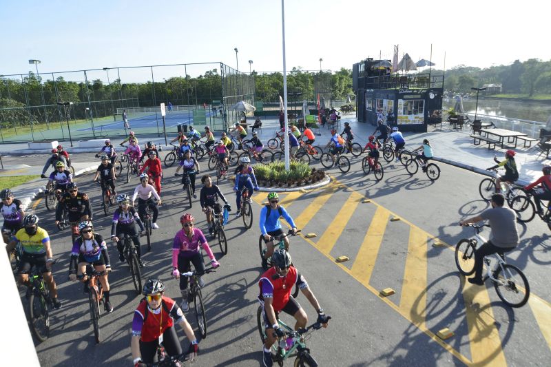 Ciclotur no Parque Vila Maguary
