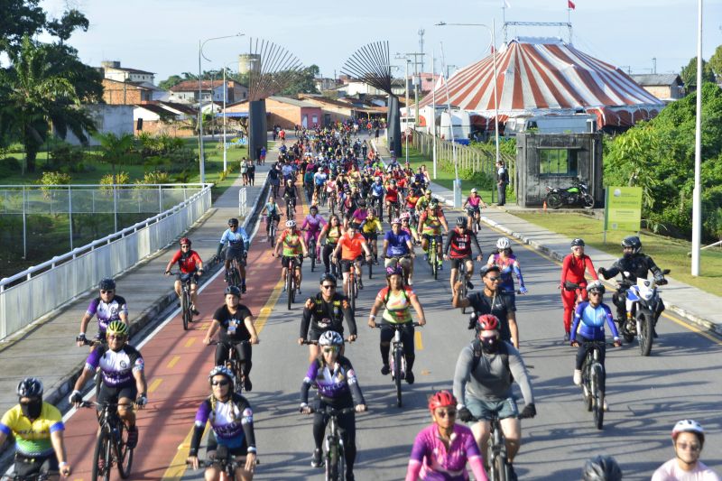 Ciclotur no Parque Vila Maguary