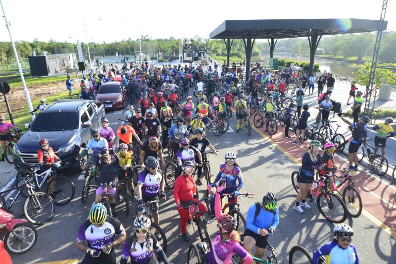 Ciclotur no Parque Vila Maguary