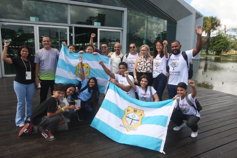 Conferência infanto e juvenil estadual de Meio Ambiente no Hangar