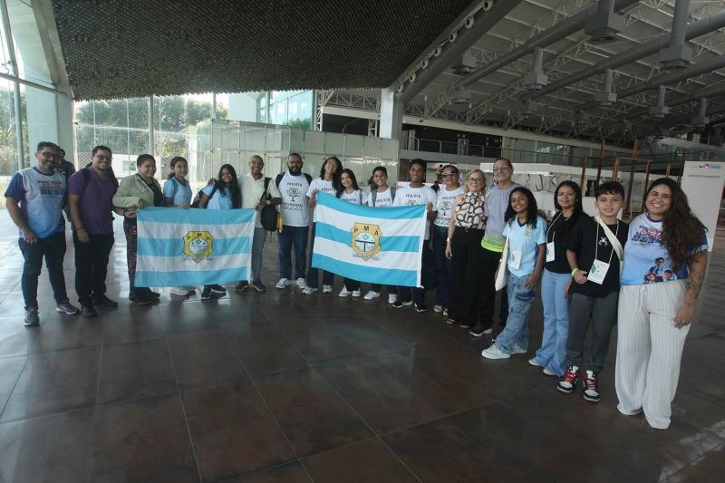 Conferência infanto e juvenil estadual de Meio Ambiente no Hangar