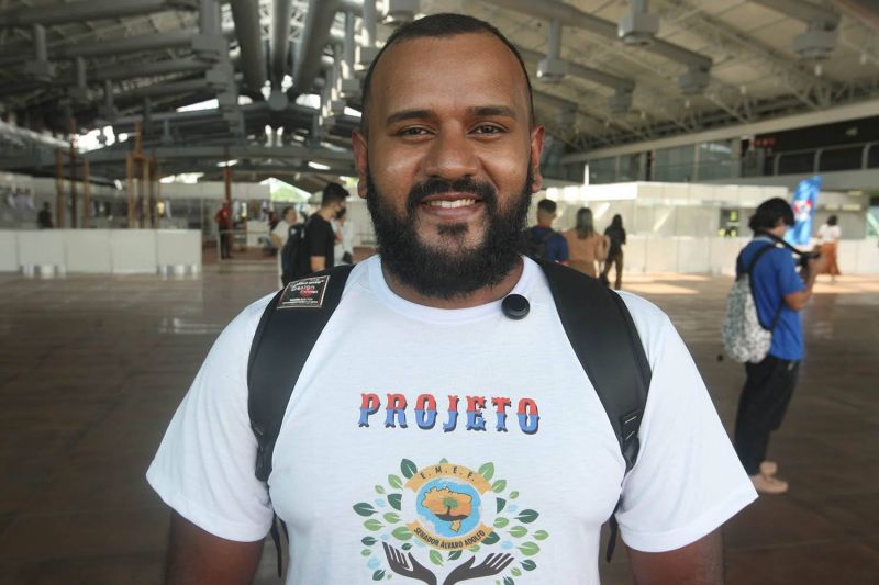 Conferência infanto e juvenil estadual de Meio Ambiente no Hangar