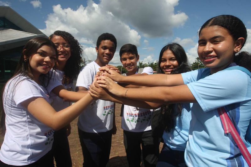 Conferência infanto e juvenil estadual de Meio Ambiente no Hangar