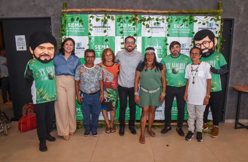 Abertura da Semana do Meio Ambiente no Teatro Municipal de Ananindeua