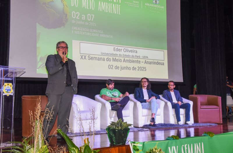Abertura da Semana do Meio Ambiente no Teatro Municipal de Ananindeua