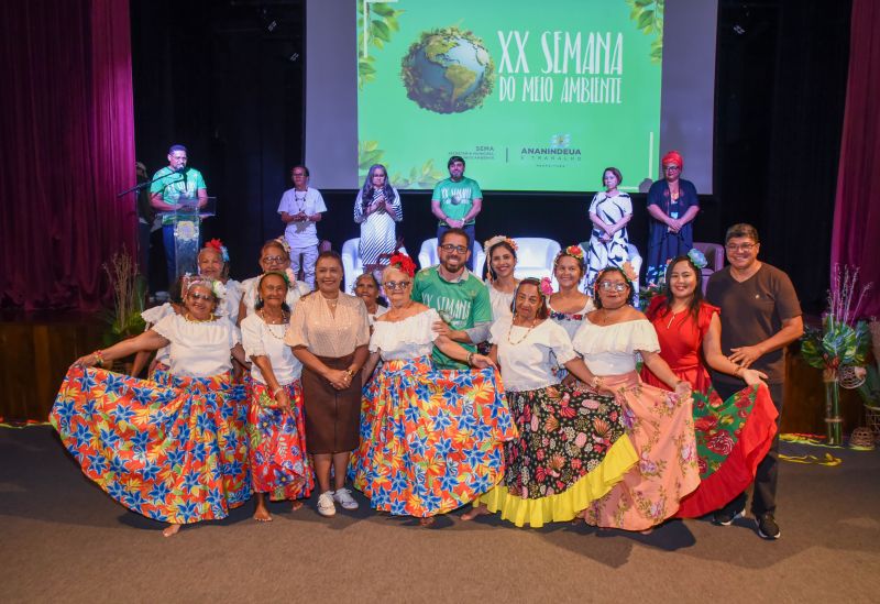 Abertura da Semana do Meio Ambiente no Teatro Municipal de Ananindeua