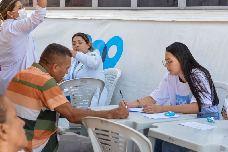 Programa Prefeitura em Movimento no bairro do Aurá