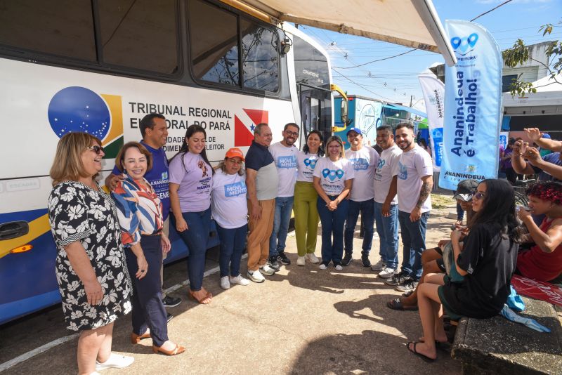 Programa Prefeitura em Movimento no bairro do Aurá