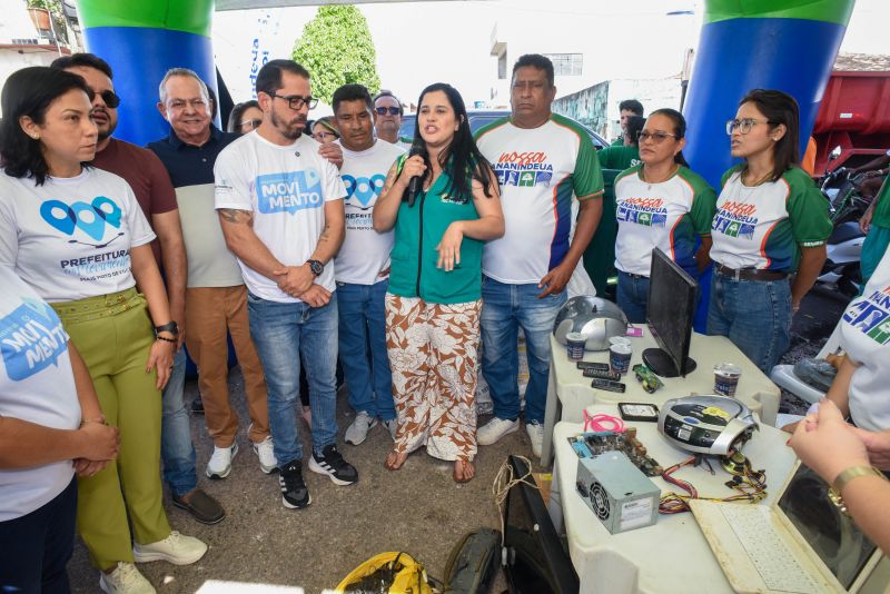 Programa Prefeitura em Movimento no bairro do Aurá