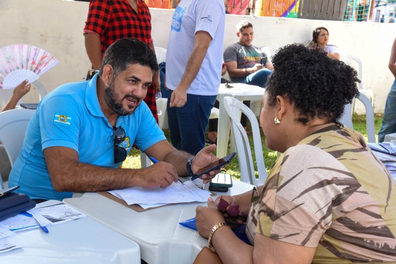 Programa Prefeitura em Movimento no bairro do Aurá