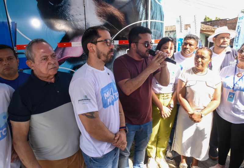 Programa Prefeitura em Movimento no bairro do Aurá