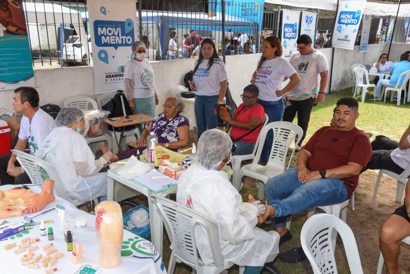 Programa Prefeitura em Movimento no bairro do Aurá