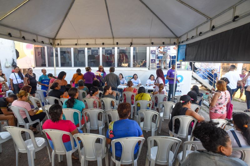 Programa Prefeitura em Movimento no bairro do Aurá