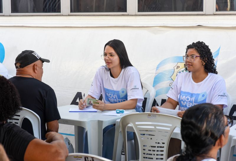 Programa Prefeitura em Movimento no bairro do Aurá