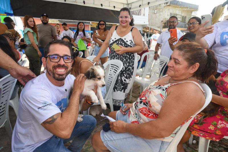 Programa Prefeitura em Movimento no bairro do Aurá