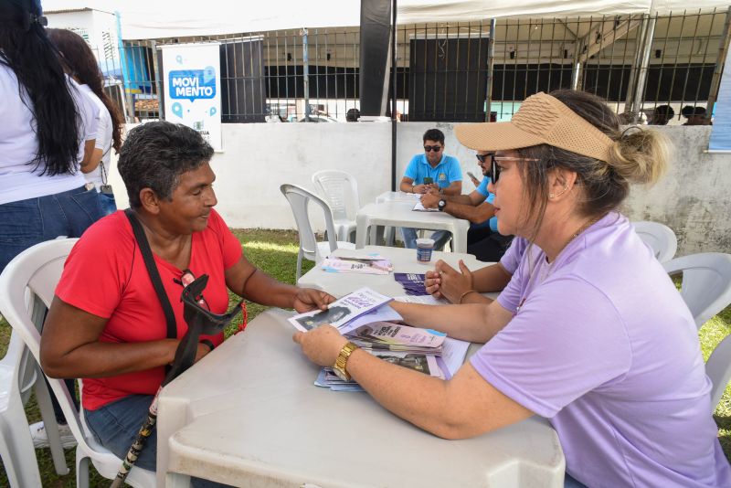 Programa Prefeitura em Movimento no bairro do Aurá