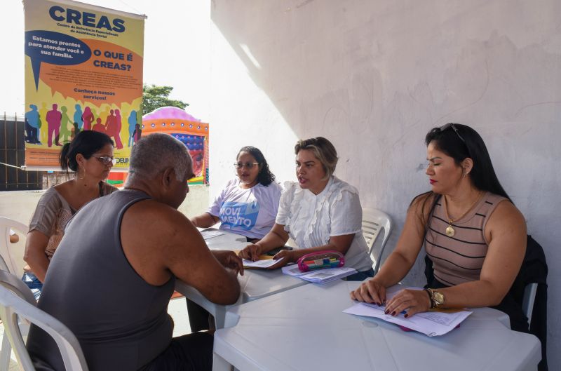Programa Prefeitura em Movimento no bairro do Aurá