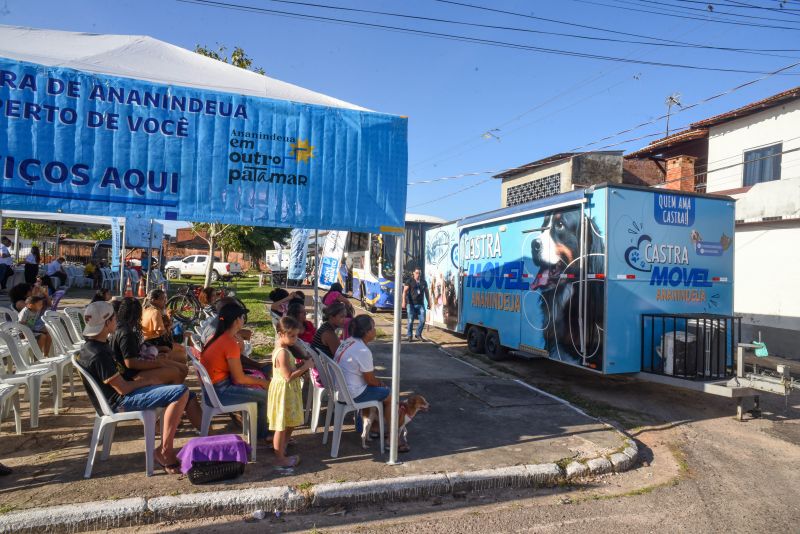 Programa Prefeitura em Movimento no bairro do Aurá
