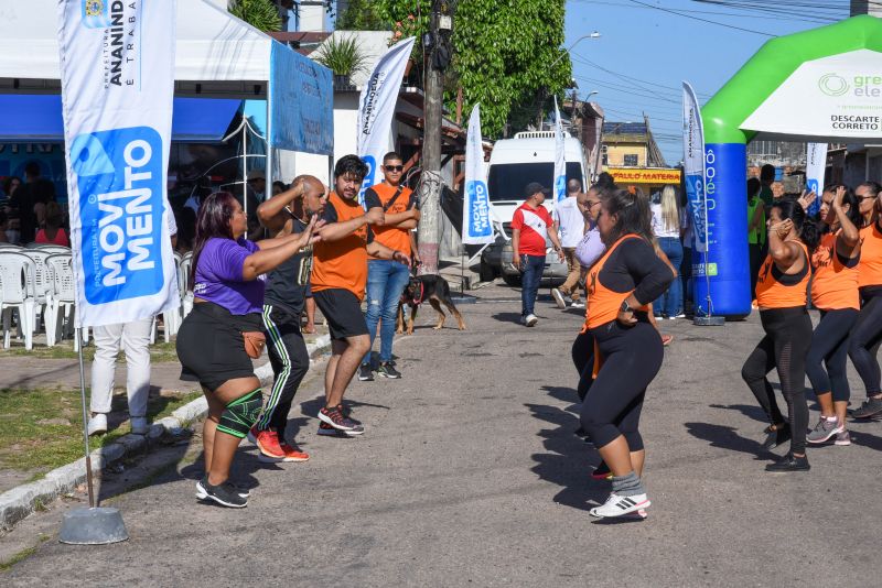 Programa Prefeitura em Movimento no bairro do Aurá