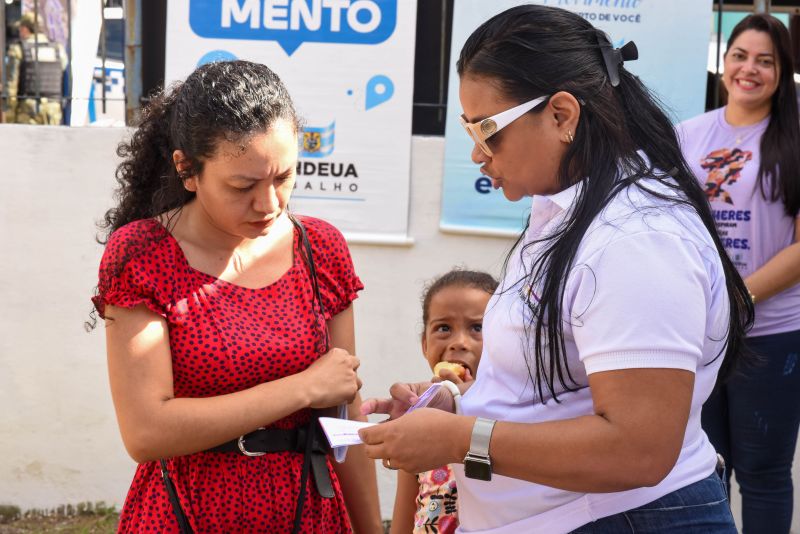 Programa Prefeitura em Movimento no bairro do Aurá