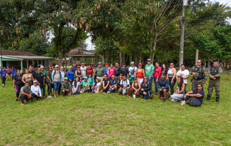 Eco trilha na Ilha de João Pilatos