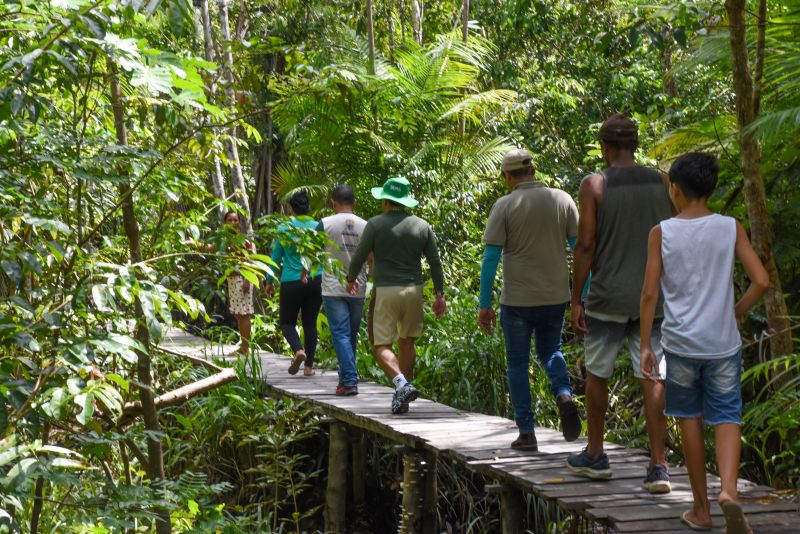 Eco trilha na Ilha de João Pilatos