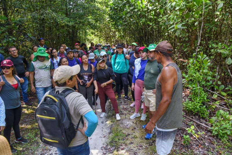 Eco trilha na Ilha de João Pilatos