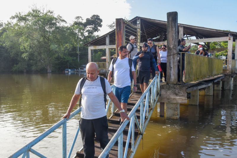 Eco trilha na Ilha de João Pilatos